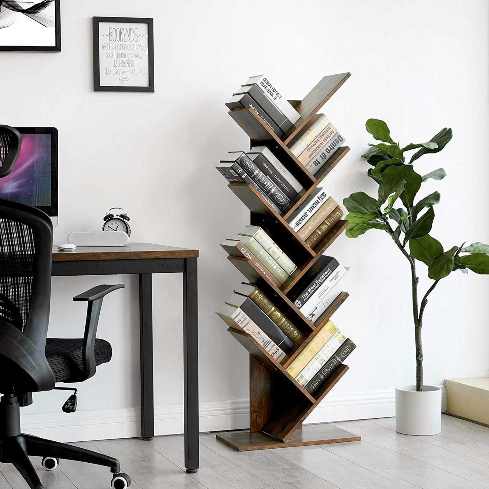 9-Tier Tree Bookshelf
